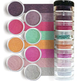 Giselle Cosmetics Paleta de sombra de ojos y contorno mineral suelt...