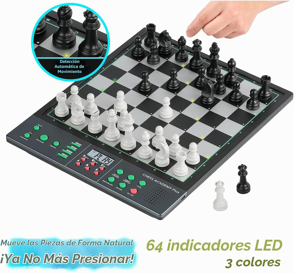 Encienda el tablero de ajedrez electrónico Mover Detección automática AI