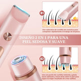 Recortadora de bikini para mujeres 2 en 1, depiladoras de alta pote...