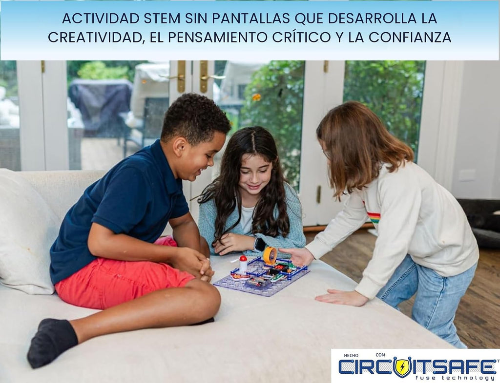 Snap Circuits “Arcade”, Kit de exploración electrónica, actividades STEM para mayores de 8 años, manual de proyecto a todo color (SCA-200)