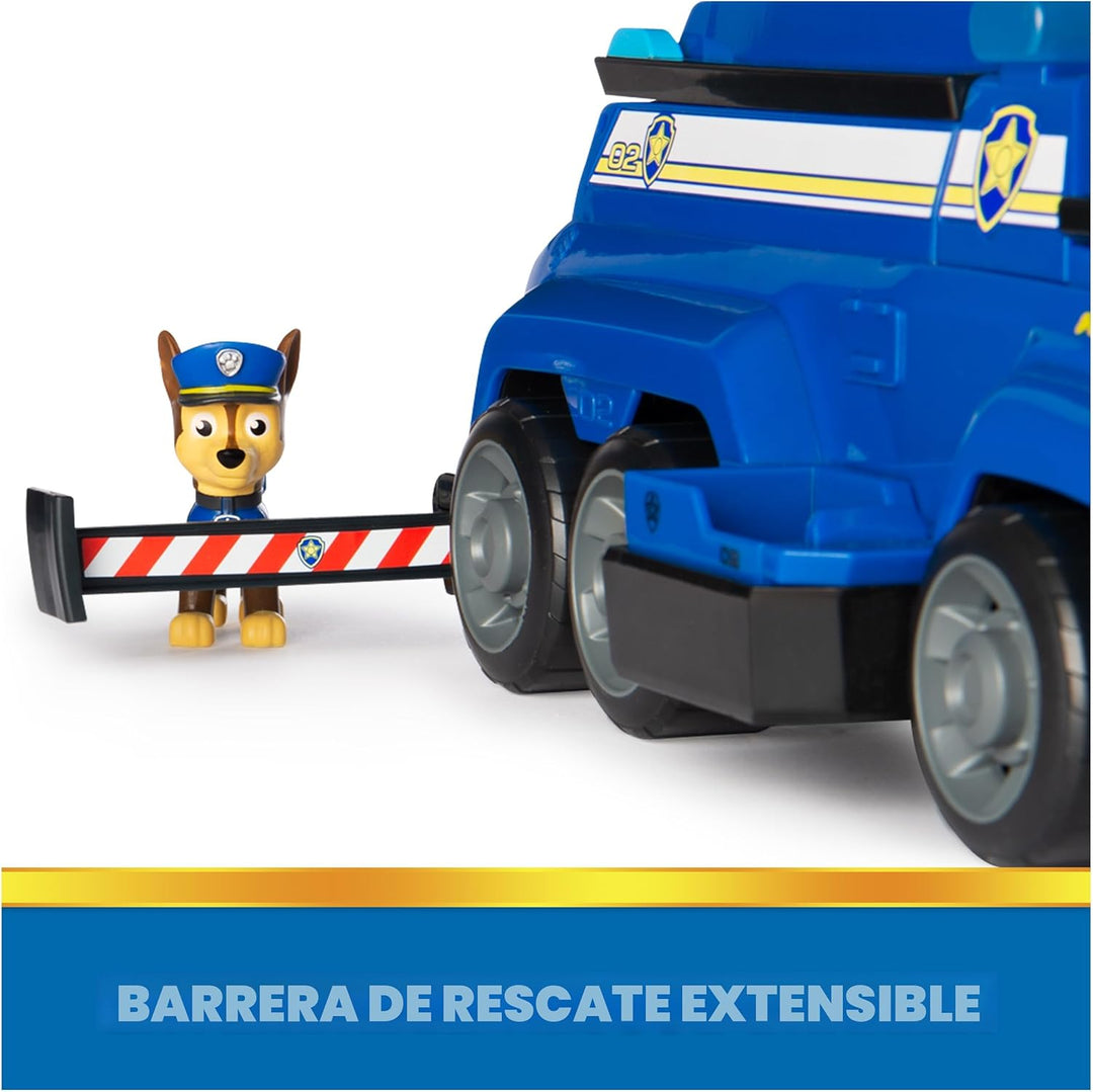 PAW Patrol Team Cruiser, vehículo a gran escala con figuras de acci...