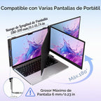 ROYY - Extensor de pantalla para laptop, monitor portátil 1080P FHD...