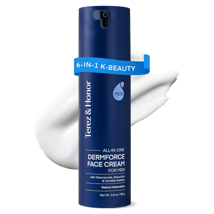 TEREZ &amp; HONOR Crema facial 6 en 1 para hombres: Crema hidratant...