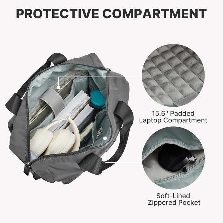 G4Free Mochila para laptop de 15.6 pulgadas para hombres y mujeres,...