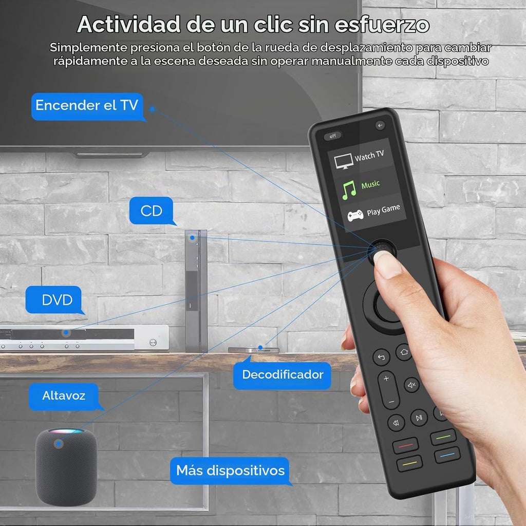 SofaBaton Control remoto universal X1S con concentrador, aplicación y