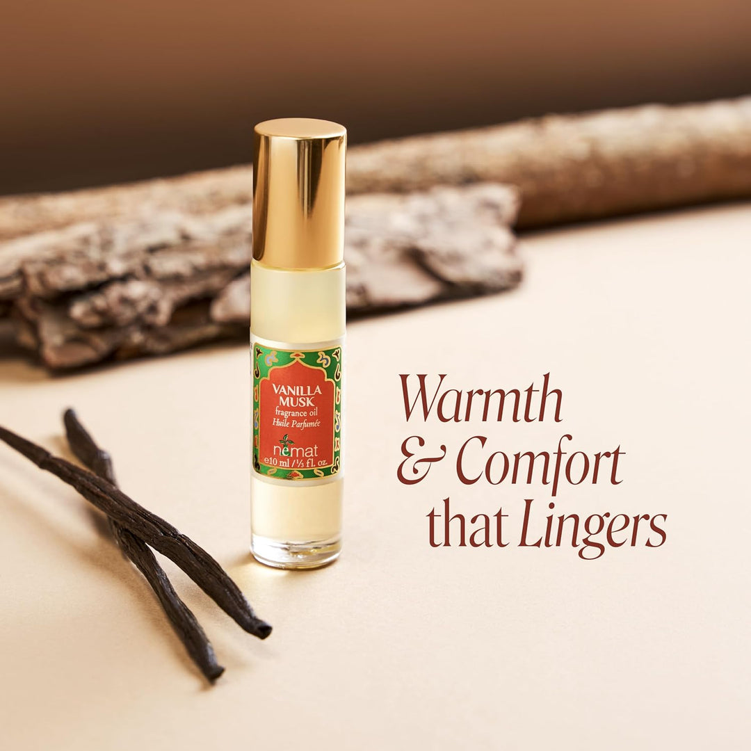 Aceite de Perfume de Vainilla y Almizcle Roll-On - Aceite de Fragan...