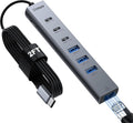 intpw, hub USB 3.0 de 8 puertos, adaptador 5V/3A