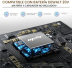 Destornillador de impacto hexagonal de 1/4 pulgadas compatible