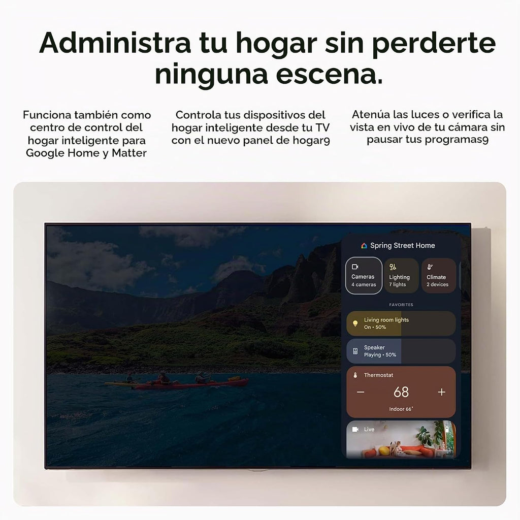 Google TV Streamer 4K - Entretenimiento de transmisión rápida en tu televisor con control remoto de búsqueda por voz - Mira películas, programas, TV en vivo y Netflix en 4K HDR, control inteligente