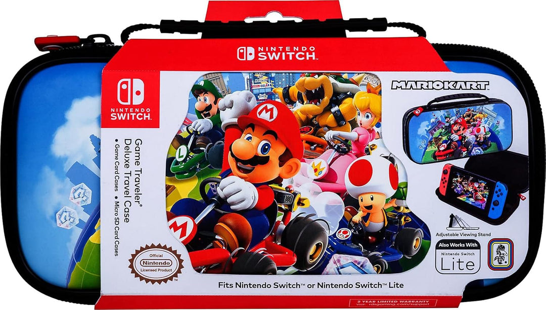 Switch Accessory: Case - RDS Game Travel-Mario Kart Racers Case:Off...