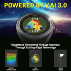 Voice Caddie Reloj de golf T11 LT con GPS con pantalla LCD con ondulación verde, sin suscripción mensual, modo de pendiente de 40 K+, cursos preinstalados, vista de campo, modo de tempo de práctica, vista de putt, pantalla táctil a color de 1.2 pulgadas