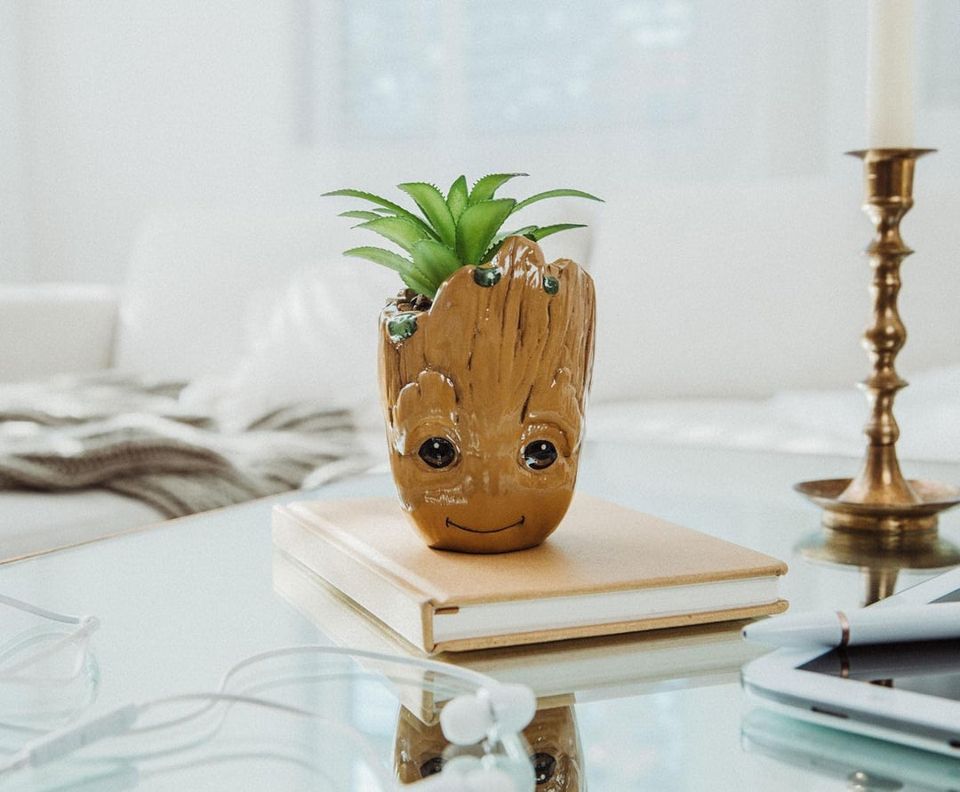 Marvel Studios I Am Groot - Mini maceta de cerámica de 3