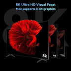 Divisor HDMI 8K @60Hz 1 en 2 salidas, divisor HDMI 2.1