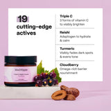 Mad Hippie Crema de noche Triple C \u2013 Hidratante facial, ilumin...