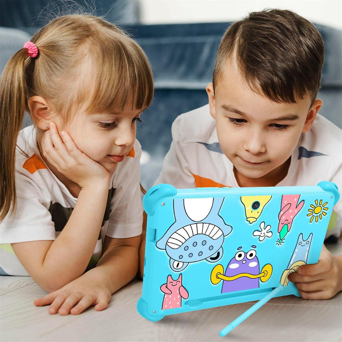Tableta infantil de 7 pulgadas para niños, tableta Android de 32 GB...