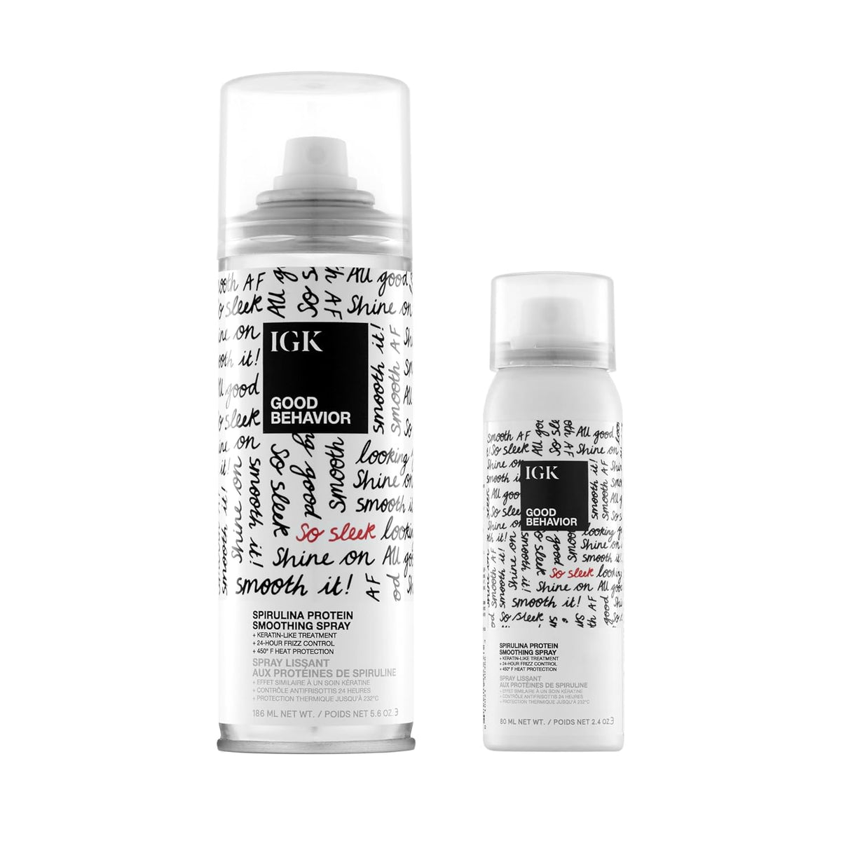 IGK BUEN COMPORTAMIENTO Spirulina Spray de Suavizado de Proteína