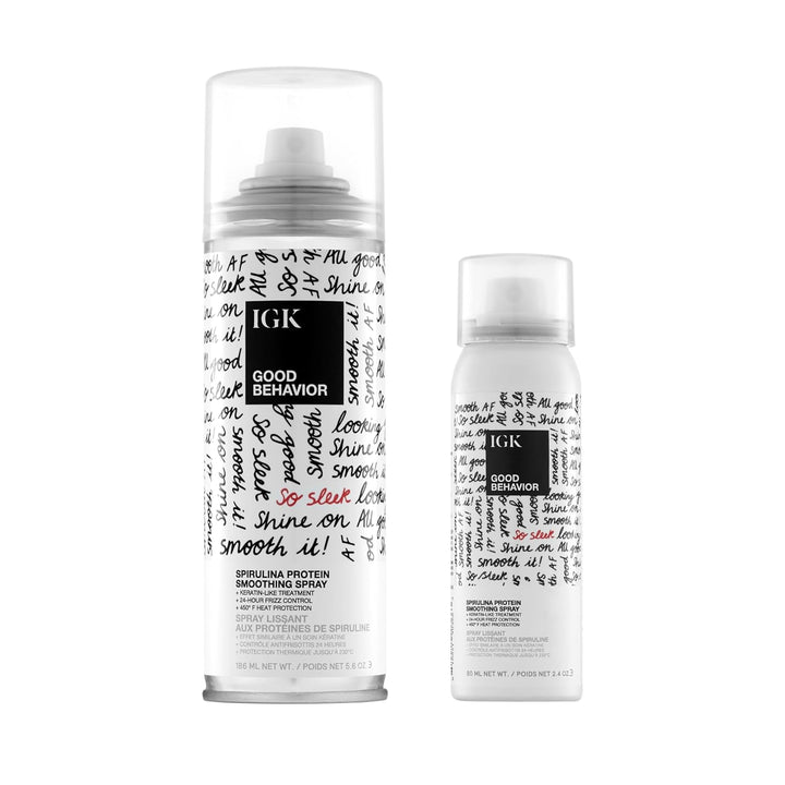 IGK BUEN COMPORTAMIENTO Spirulina Spray de Suavizado de Proteína de...