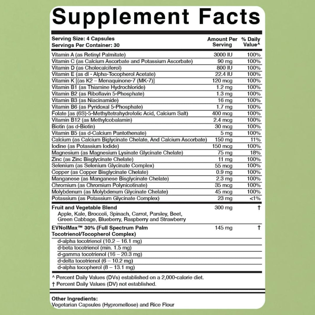 Dr. Colbert, MD multivitamínico mejorado más minerales quelados Vit...