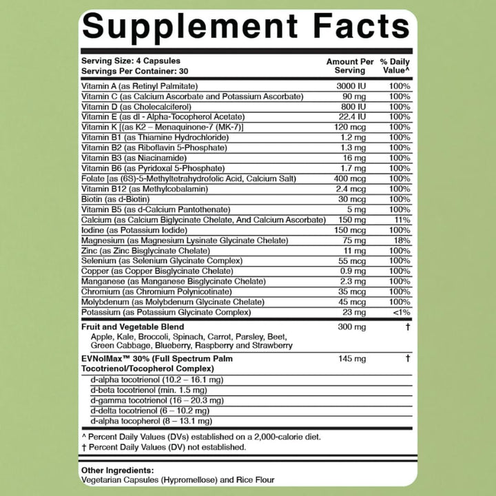 Dr. Colbert, MD multivitamínico mejorado más minerales quelados Vit...