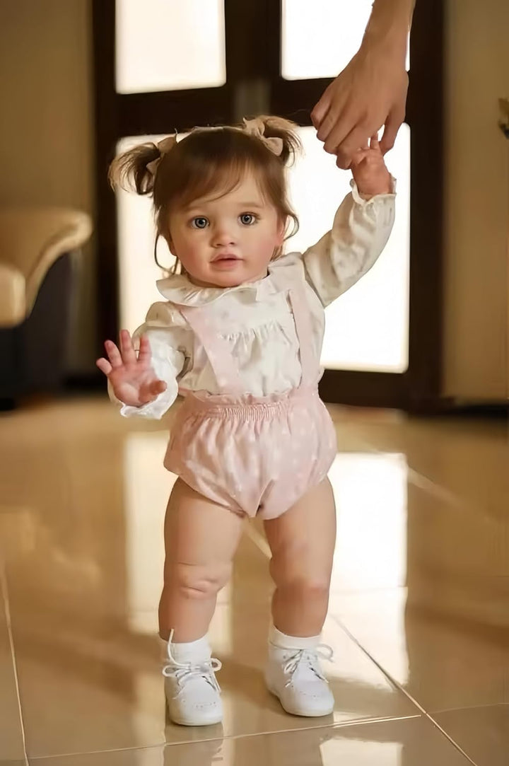KAWAYII Muñeca de bebé Reborn de 26 pulgadas, muñeca de princesa re...