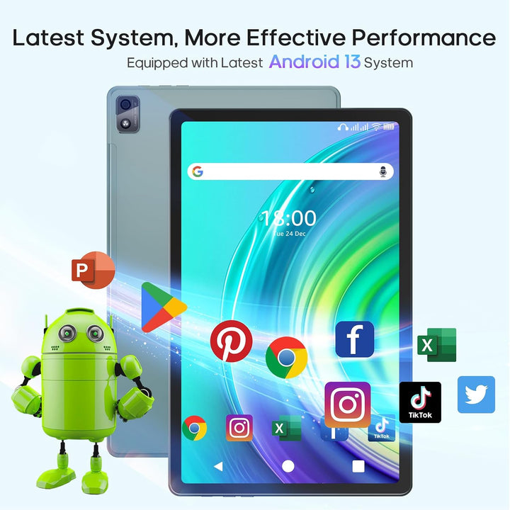 Tablet de 11 pulgadas, 14 (6+8) GB y 256 GB de almacenamiento (ampl...