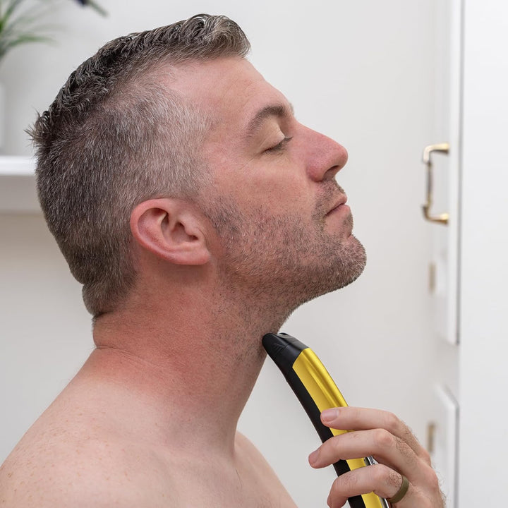 Recortadora de barba, kit de aseo para hombre de 21 piezas y cortap...