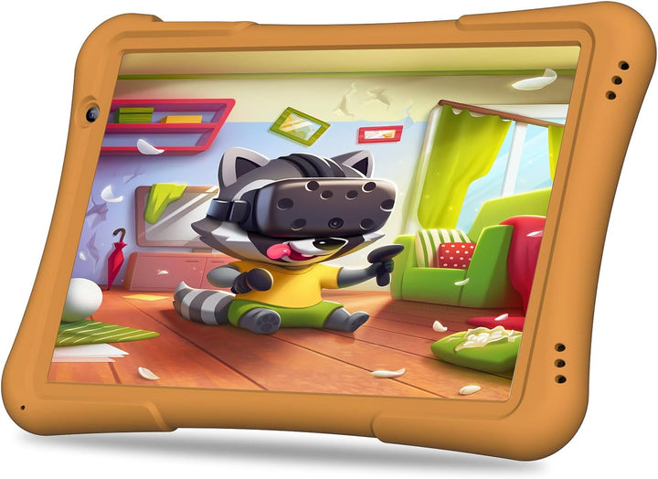 PRITOM Tableta para niños de 10 pulgadas Android 14, 32GB, Quad-Cor...