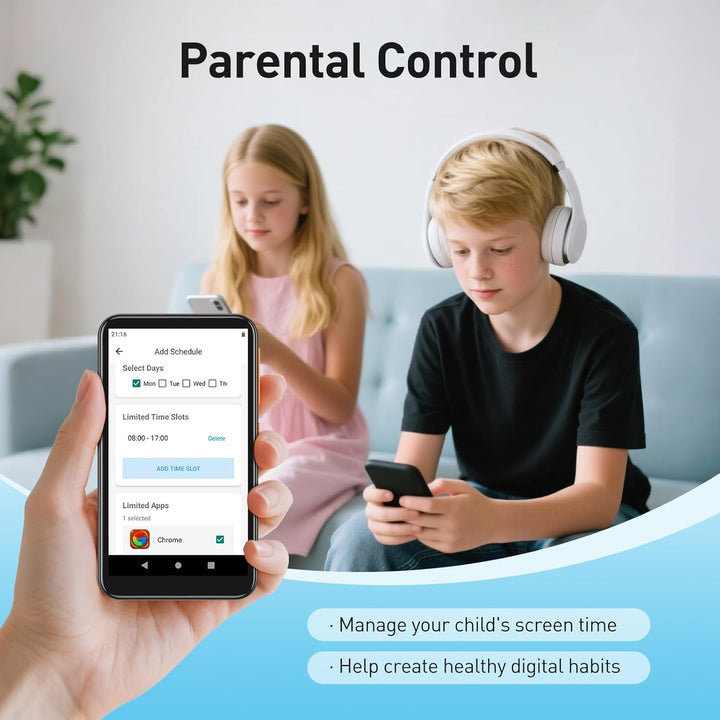 Reproductor MP3 AGPTEK de 80GB para niños con Bluetooth y WiFi, T07...