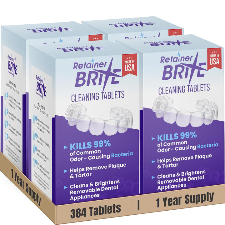 Retainer Brite, 96 comprimidos (3 meses de suministro), Paquete de...