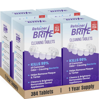 Retainer Brite, 96 comprimidos (3 meses de suministro), Paquete de...