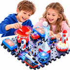 Kit de circuito STEM para niños a partir de 6 años, juego de 35 piezas electrónicas con más de 200 proyectos, juguete de ciencia de placa de circuito eléctrico, regalo educativo de ingeniería para