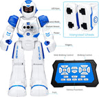 KingsDragon Juguete de robots para niños, juguete de detección de gestos RC, robot interactivo para caminar, cantar, bailar, regalos de cumpleaños para niños y niñas de 6, 7, 8, 9 años