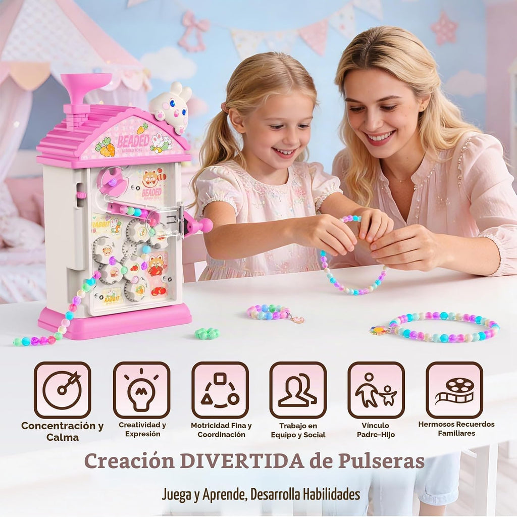 Kit de fabricación de pulseras - Regalo de juguete para hacer joyas con
