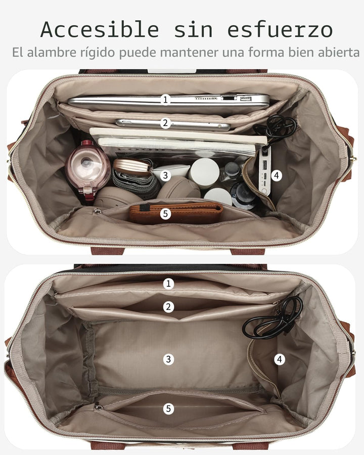 VANKANY - Mochila para libros para mujer, mochila para computadora...