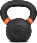 Yes4All Kettlebell con Recubrimiento en Polvo, Pesos de 9-88 lb de Hierro Fundido