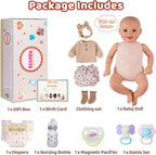 BABESIDE Muñecas de bebé Reborn Sunny - Muñeca de bebé realista de...