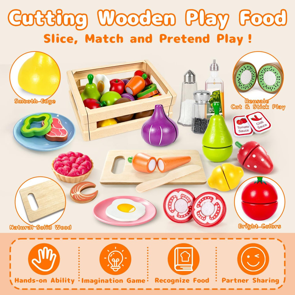 Juego de accesorios de cocina, juego de cocina para niños de acero