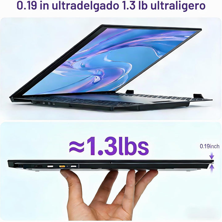 ROYY - Extensor de pantalla para laptop, monitor portátil 1080P FHD...