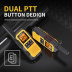 G2Pro+ walkie talkies de uso rudo IP67, radios bidireccionales