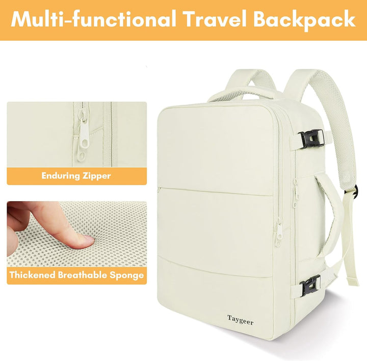 Taygeer Mochila de viaje grande, mochila para laptop de 17 pulgadas...
