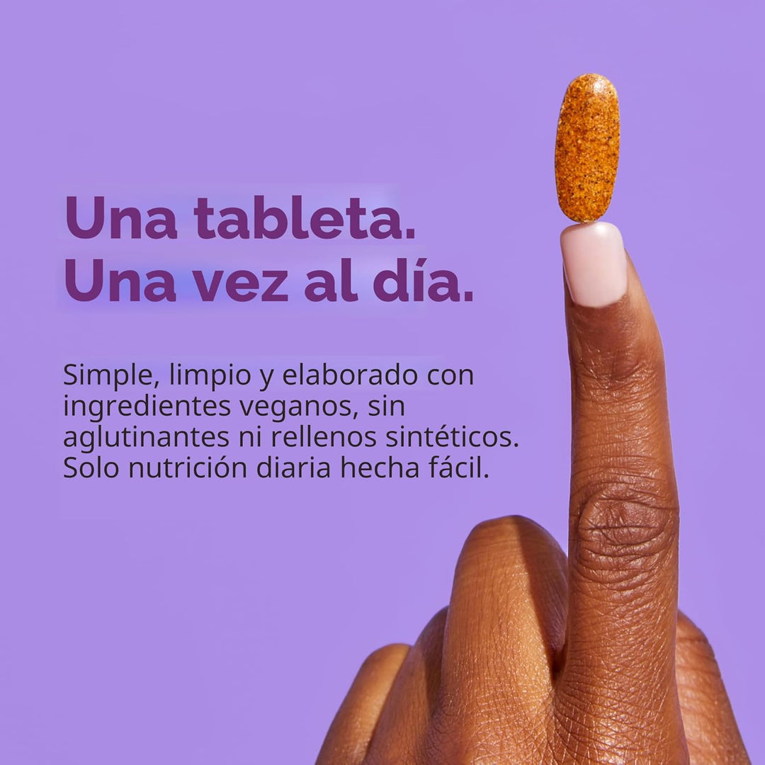Suplemento multivitamínico orgánico Garden of Life, para mujer, tab...