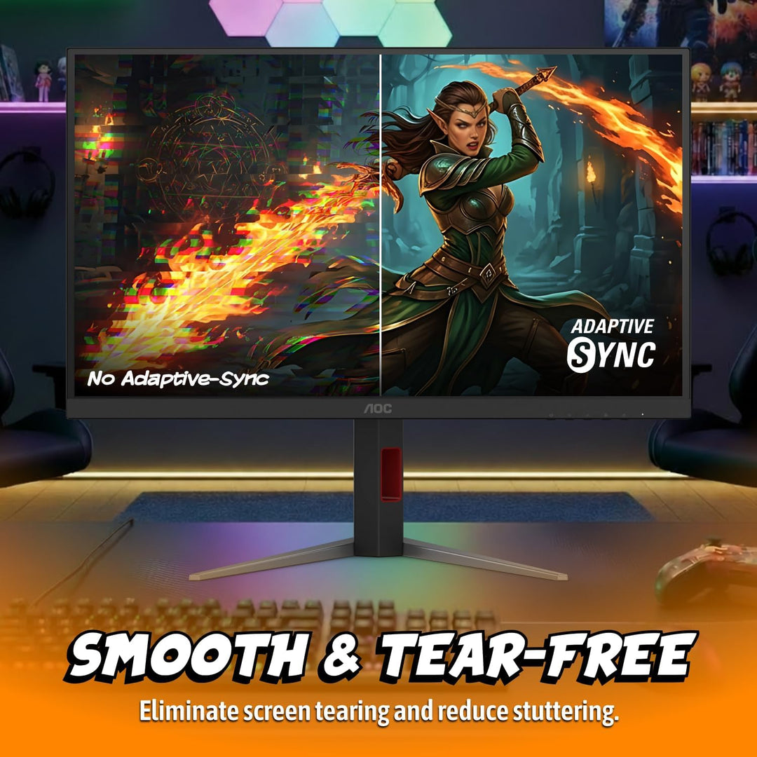 AOC Q27G4SMN Monitor para juegos Mini-LED de 27", QHD 2560×1440...
