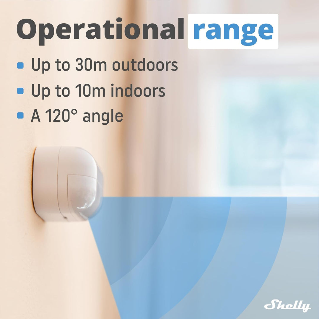 Shelly Blu Motion Sensor de movimiento y luz Bluetooth