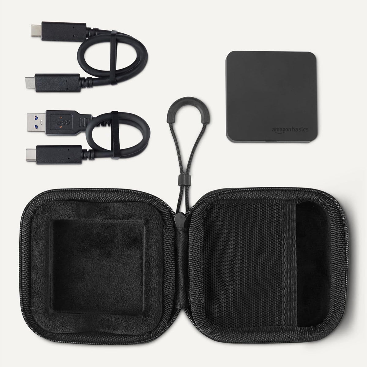 Amazon Basics - SSD externa portátil, unidad de estado sólido exter...