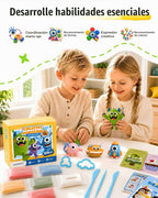 JUPITEARTH 164 Pcs Air Dry Clay Kit, 108 Colors Modeling Clay para Kids