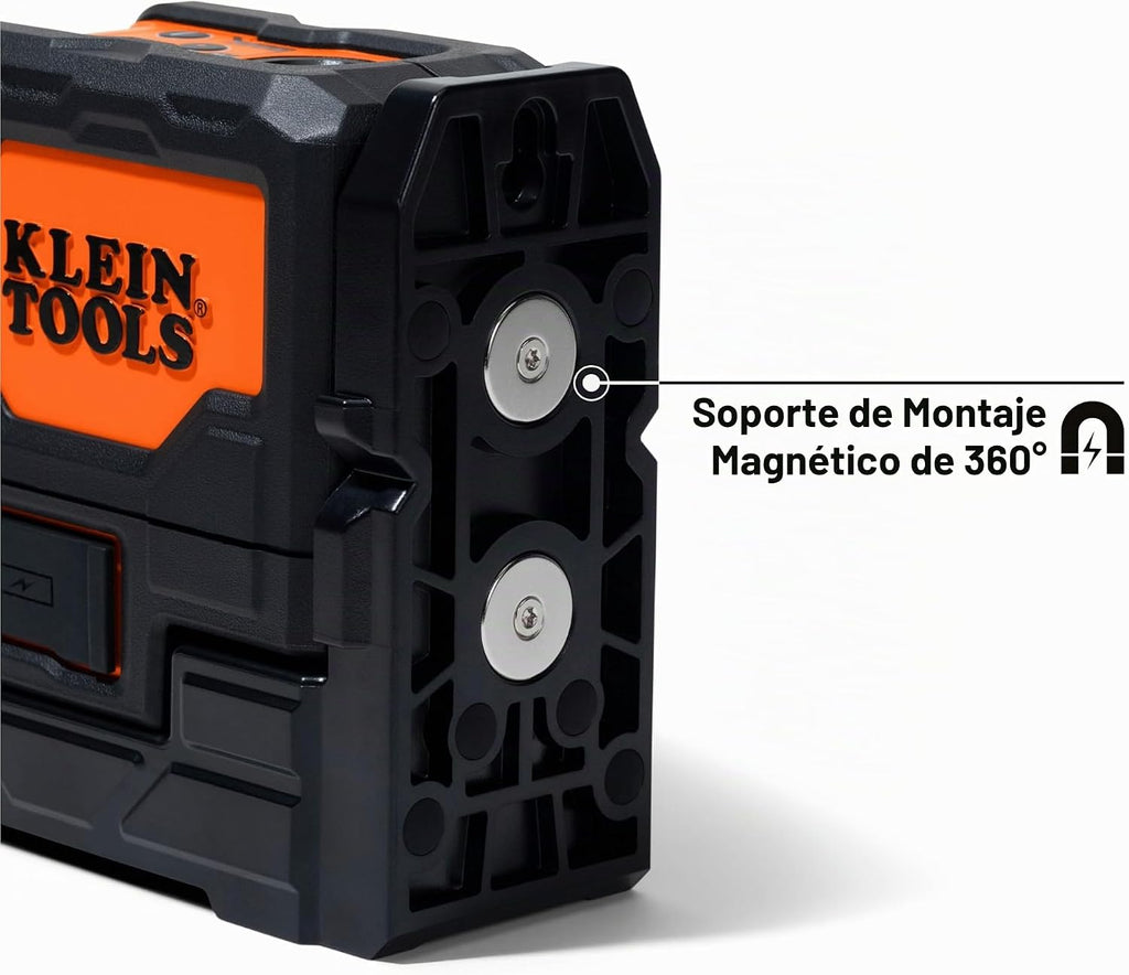 Klein Tools Nivel láser autonivelante Clase II (≤ 1 mW) con líneas cruzadas