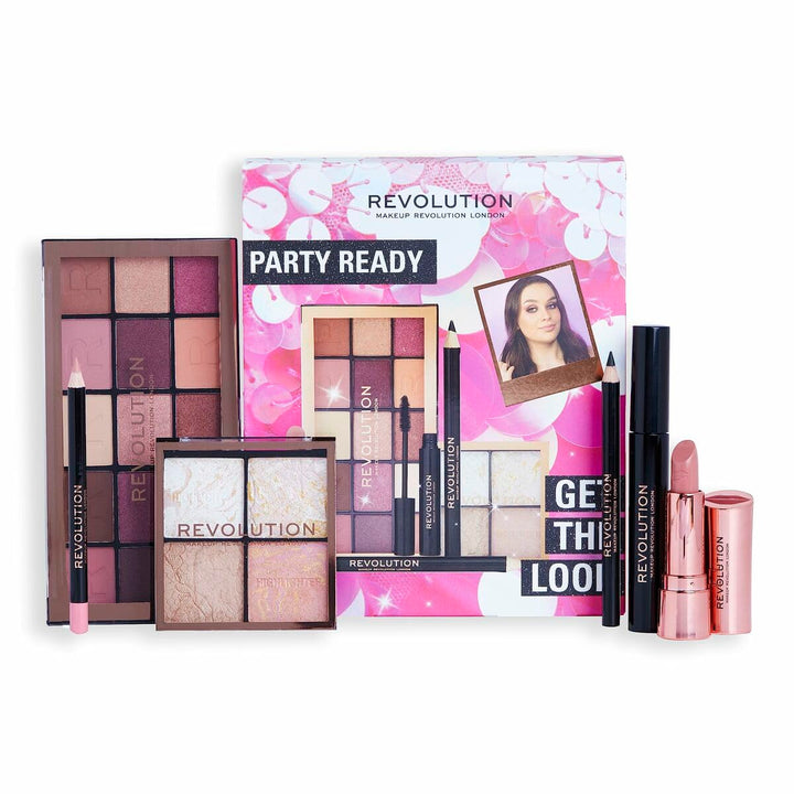 Makeup Revolution Get The Look Set de regalo listo para fiestas, pa...