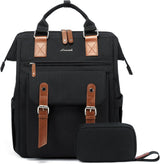 LOVEVOOK - Mochila para laptop, para viaje de trabajo, bolso de enf...