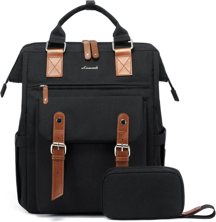 LOVEVOOK - Mochila para laptop, para viaje de trabajo, bolso de enf...