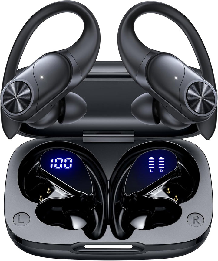 PocBuds Auriculares Bluetooth Auriculares Inalámbricos 80hrs Tiempo...